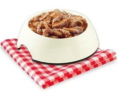 Agras Pet Foods Drėgnas Šunų Maistas - Stuzzy Sfilaccetti Su Baltos Žuvies Mėsa 100g