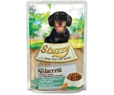 Agras Pet Foods Šunų Maistas - Stuzzy Šeriai su Triušiu ir Daržovėmis 100g