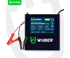 Prostownik mikroprocesorowy 6-12V 15A + kroviklis do akumulatora W14017 WUBER