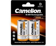 Akumuliatorius - Camelion HR20 D 2500mAh 1.2V 2 vnt.