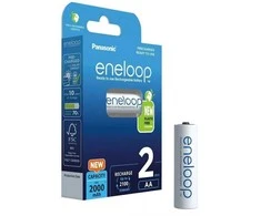Baterija - Panasonic Eneloop AA 2000 mAh 2 vnt Ni-MH 1.2 V