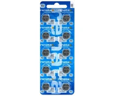 Akumuliatorius - Renata 357 (SR44W) 1.55V Sidabro Oksidas 10 Vnt
