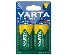 Akumuliatorius - Varta D Recharge Accu Power 3000mAh 2 vnt.