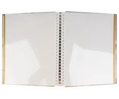 Albumas - Fandy DRS30 Goldie-1 60 Savarankiškai Klijuojančių Puslapių 22.8x28 cm Auksinė