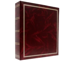 Albumas - Gedeon DRS50 100 Savisaugos Puslapių 22.8x28 cm Bordo