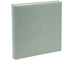 Albumas GOLDBUCH 31799 Summertime sage žalias 30x31/100psl | balti lapai | kampučiai/lipdukai | knyginio rišimo