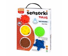 AM Tullo Sensoriniai kamuoliukai be skylučių TULLO 5 vnt.