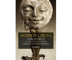 Ambrosia Taro Kortos - Horror Circus Taro 78 Kortų Gidas 120x65mm