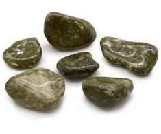 Ancient Wisdom Epidote Snowflake Akmuo (6 Vnt. L Dydžio)