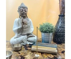Ancient Wisdom Kvepiančių Lazdelių Rinkinys - Premium Tibeto Harmonija 30 Rankų Darbo 20cm Lazdelių