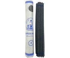 Ancient Wisdom Kvepiančių Lazdelių Rinkinys - Premium Tibeto Medicinos Buda 30 Rankų Ruoštų Lazdelių 20 cm