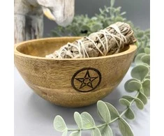 Ancient Wisdom Ritualinė Dubuo - Senovės Išminties Pentagramas 14x7 cm