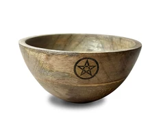 Ancient Wisdom Ritualinė Dubuo - Senovės Išminties Pentagramas 14x7 cm