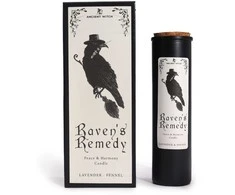 Ancient Witch Žvakė - Senovės Ragana Raven's Remedy Levanda Fennel 50h Degimo Laikas 708g