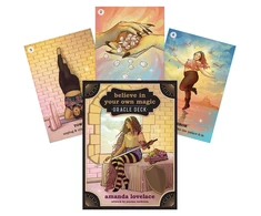 Kiti Prekiniai Zenklai Andrews Mcmeel Publishing Believe In Your Own Magic Oracle Kortos