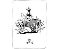 Andrews Mcmeel Publishing Taro kortų rinkinys - Many Queens Taro 78 Kortų Iliustruotas Gidas 14x10.2x4 cm