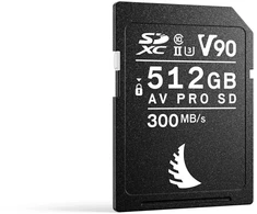 Angelbird Technologies Atminties kortelė - Angelbird AV PRO SD 512GB V90 (300 MB/s skaitymas, 260 MB/s rašymas)