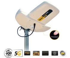 Antena - Televés DVB-T/T2 Direkcinė UHF 34dB Balta Televés DINOVA BOSS DVB-T/T2 Antena 144021