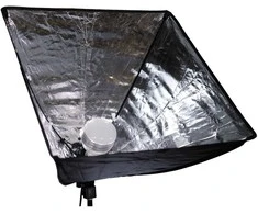 Apšvietimo Įranga - Caruba All in 1 Light Set (Softbox, 60W LED, 5400K)