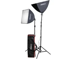 Apšvietimo Įranga - Caruba All in 1 Light Set (Softbox, 60W LED, 5400K)