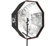 Apšvietimo Įranga - Caruba Orb Speedlite Kit 80cm Softbox (aštuonkampis, skėčio dizainas)