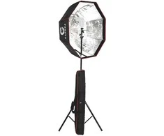 Apšvietimo Įranga - Caruba Orb Speedlite Kit 80cm Softbox (aštuonkampis, skėčio dizainas)