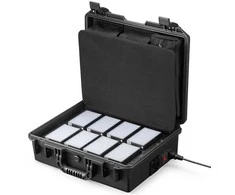 Apšvietimo įranga - Godox C5R K8 Mobile RGB LED 8 Light Kit with Charging Case