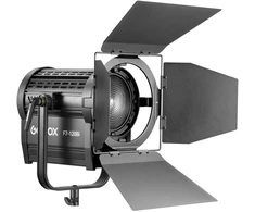 Apšvietimo Įranga - Godox F7 120Bi K2 Dviejų Spalvų LED Fresnel Šviesa 15–60° Spindulio Kampas, CRI 96, TLCI 97, Juoda