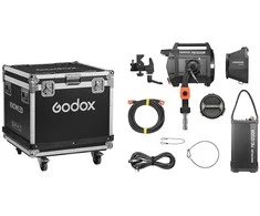 Apšvietimo Įranga - Godox KNOWLED RGB Light MG1200R K3 1500W 1800K-10000K