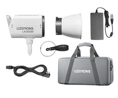 Apšvietimo įranga - Godox Litemons BI LED vaizdo šviesos rinkinys LA300Bi K1 1800K-10000K