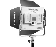 Apšvietimo įranga - Godox Litemons LP400Bi Bi-Color LED šviesos panelė 2800K-6500K