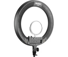 Apšvietimo Įranga - Godox LR160 LED Žiedinė Šviesa 3300K-8000K Reguliuojama Juoda