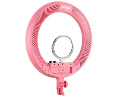 Apšvietimo Įranga - Godox LR160 LED Žiedinė Šviesa 3300-8000K, 10-100% Ryškumas Rožinė