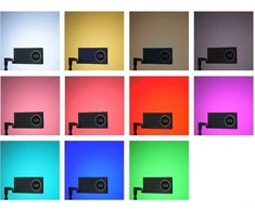 Apšvietimo įranga - Godox M1 Mobile RGB LED Light 2500K-8500K, 15 efektų žalia