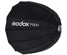 Apšvietimo įranga - Godox P90H 90cm parabolinis minkštas dėžutė Bowens tvirtinimas