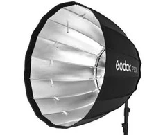 Apšvietimo įranga - Godox parabolinis minkštas dėžė P90LE 90cm Elinchrom kameroms