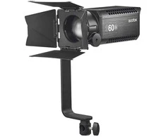 Apšvietimo Įranga - Godox S60Bi Bi-Color LED Light Kit 6-55° Beam Angle