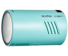 Apšvietimo įranga - Godox Witstro AD100Pro blykstės įrenginys 2.4G belaidis mėlynas