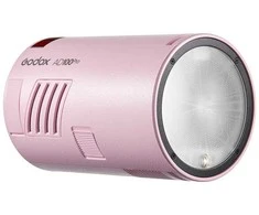 Apšvietimo įranga - Godox Witstro AD100Pro kompaktiška blykstė rožinė