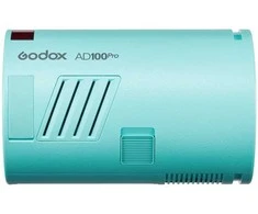 Apšvietimo įranga - Godox Witstro AD100Pro blykstės įrenginys 2.4G belaidis mėlynas