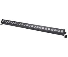 Apšvietimo Įranga - Light4Me Deco Bar 24 RGB IR 80W DMX LED Prožektorius Juodas