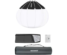 Apšvietimo Įranga - Neewer NS90L 90 cm Lantern Softbox With Bowens Mount - Balta