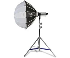 Apšvietimo įranga - Phottix G-Capsule Softbox 85cm 16-šakių dizainas