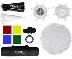 Apšvietimo įranga - Phottix G-Capsule Softbox 85cm 16-šakių dizainas