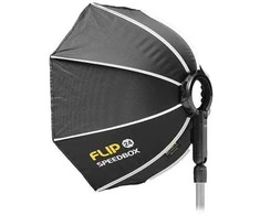 Apšvietimo Įranga - SMDV Speedbox Flip24G 55cm Softbox Aštuonkampis su Difuzoriais