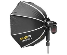 Apšvietimo Įranga - SMDV Speedbox Flip24G 55cm Softbox Aštuonkampis su Difuzoriais