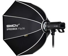 Apšvietimo įranga - SMDV Speedbox Flip36 aštuonkampis minkštas dėklas 90cm nailonas