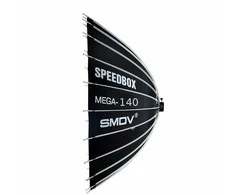 Apšvietimo įranga - SMDV Speedbox Mega 140 Softbox Bowens Mount 140cm Sidabrinis