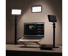 Apšvietimo įranga - Ulanzi K6500 studijinė magnetinė „Bluetooth“ šviesa su reguliuojamu ryškumu