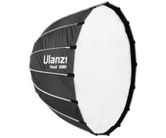 Apšvietimo įranga - Ulanzi LAS003 90cm parabolinis softbox Bowens mount juodas